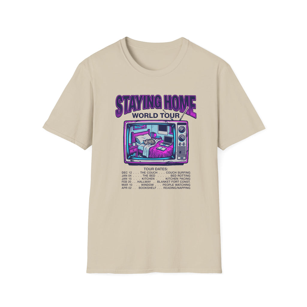 Staying Home Word Tour T-Shirt