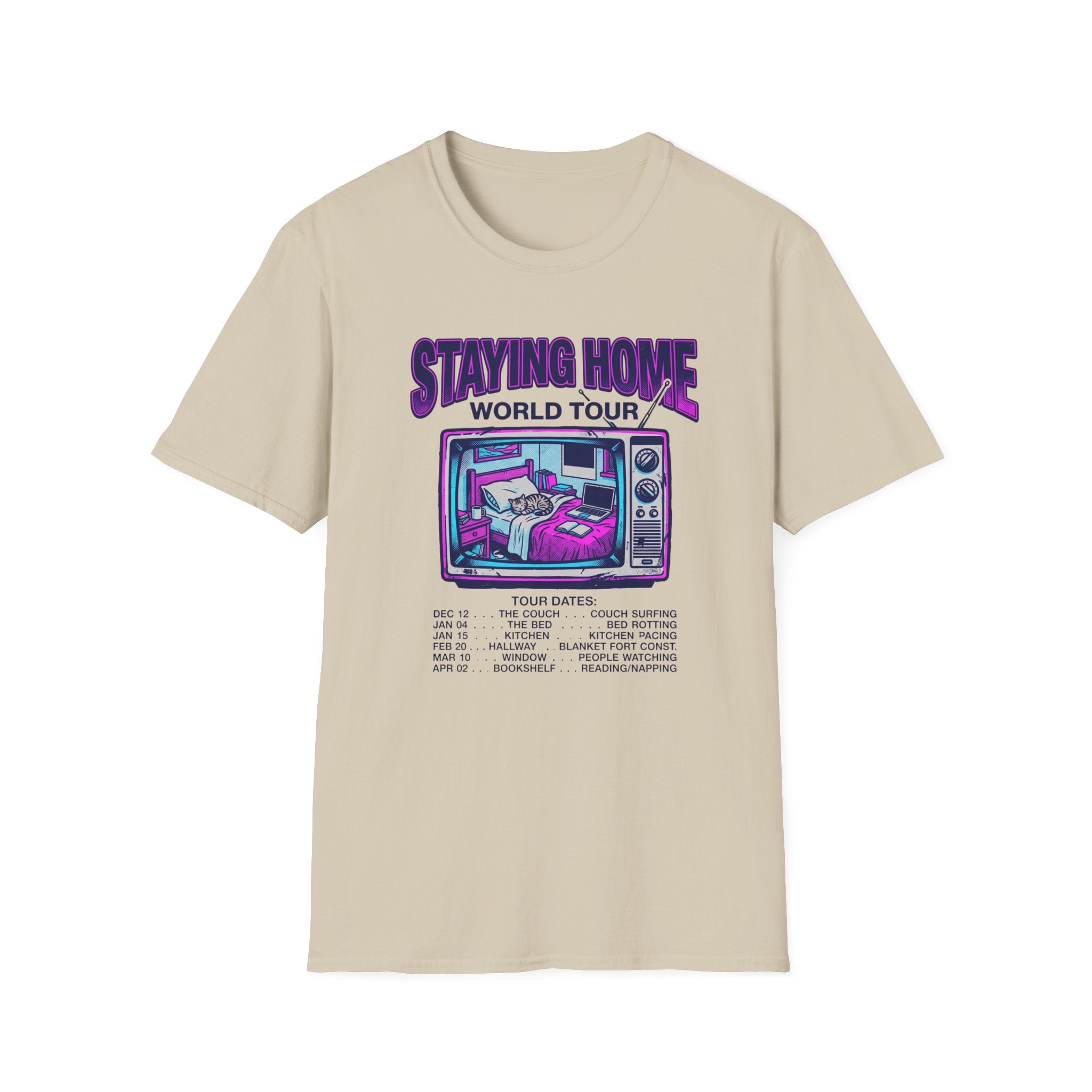 Staying Home Word Tour T-Shirt