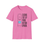Closing The Flip Phone On Your Opinion - T-Shirt