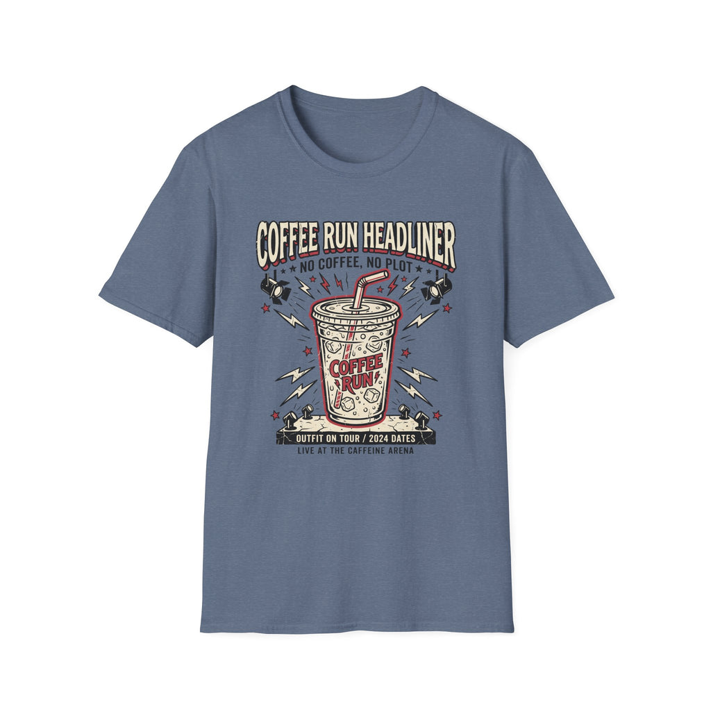 No Coffee, No Plot - T-Shirt