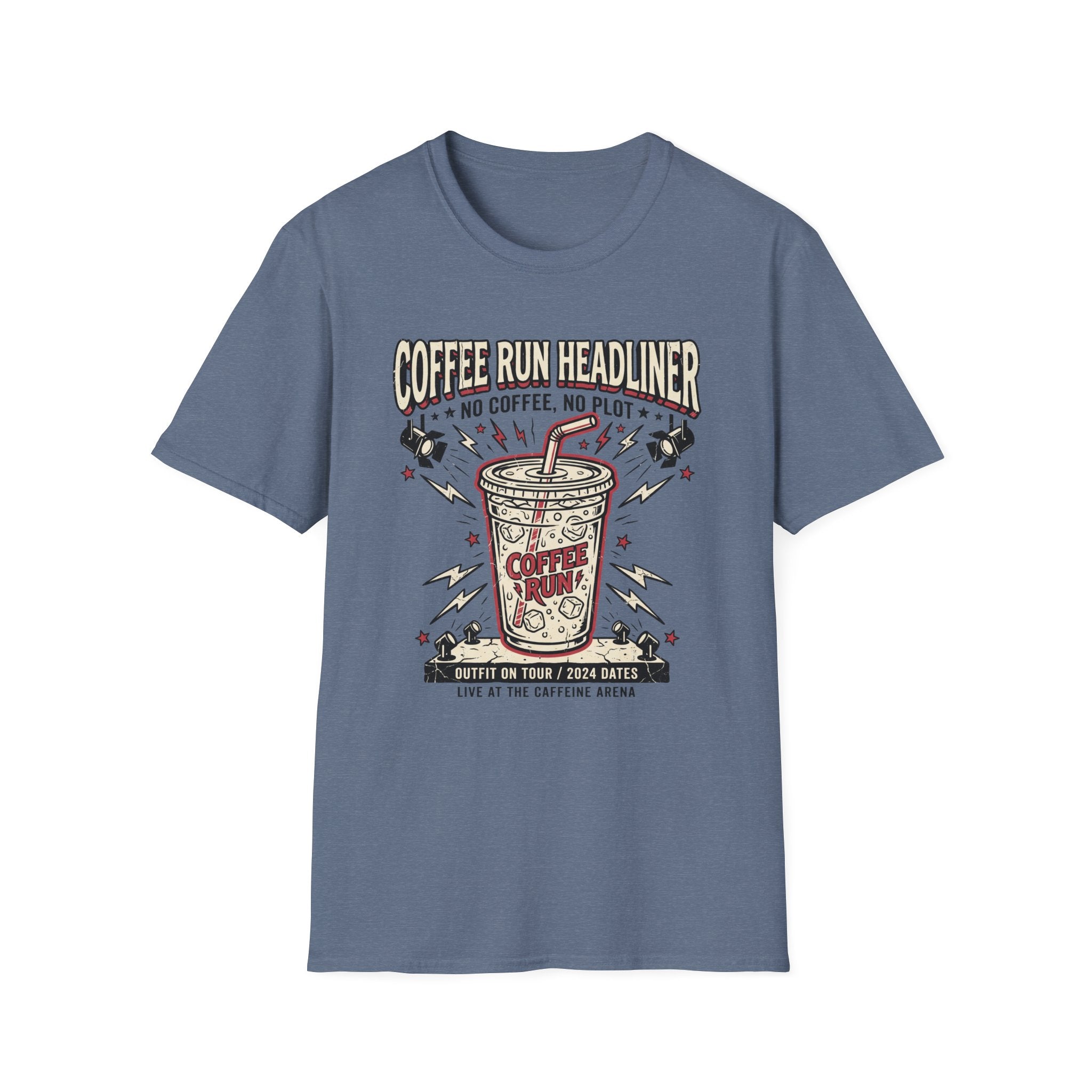 No Coffee, No Plot - T-Shirt