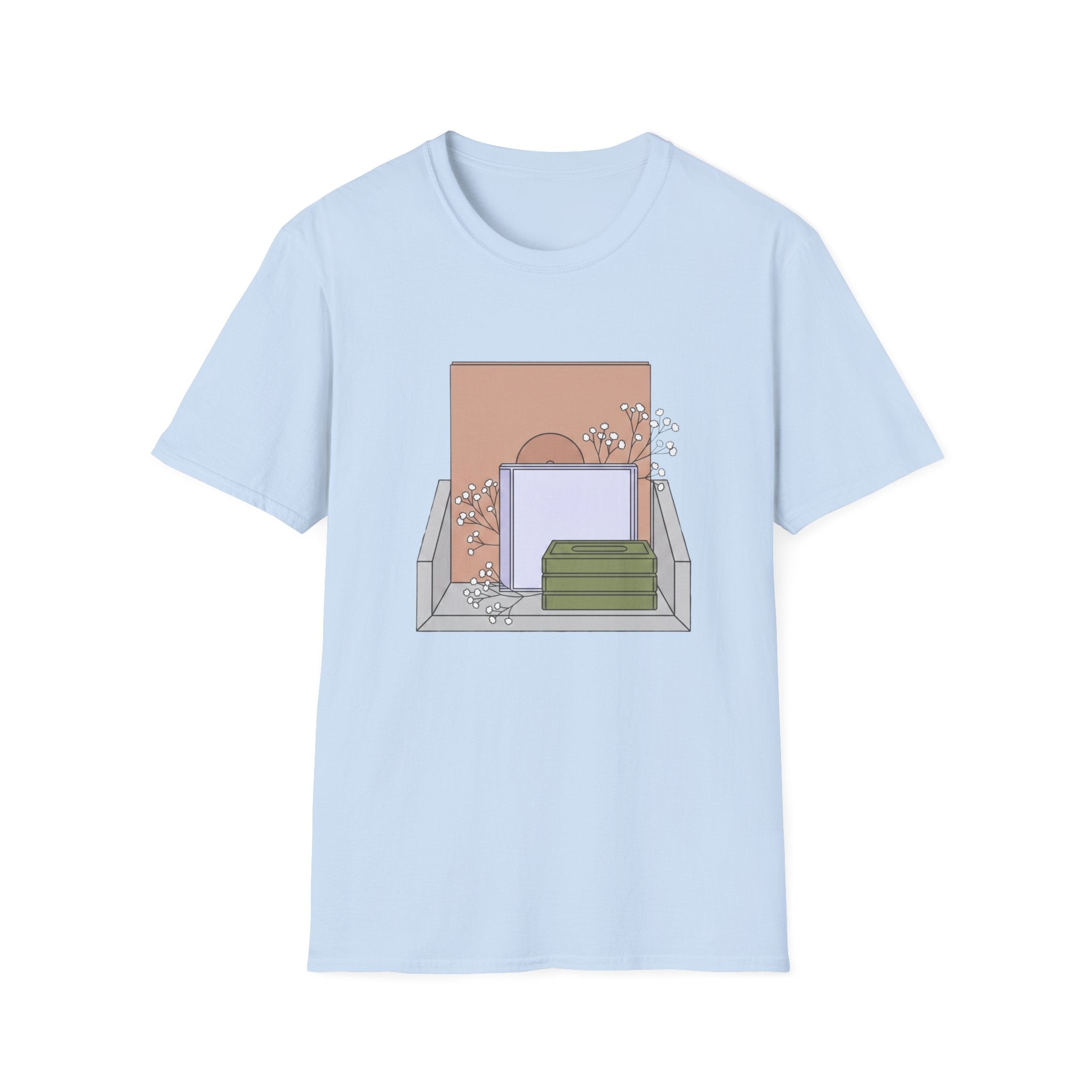 Blossom Bookshelf - T-Shirt