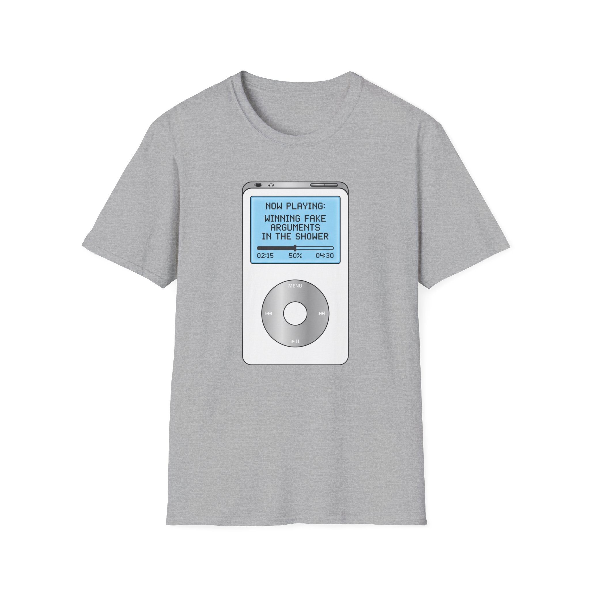 Winning Fake Arguments In Shower Shirt Design - T-Shirt