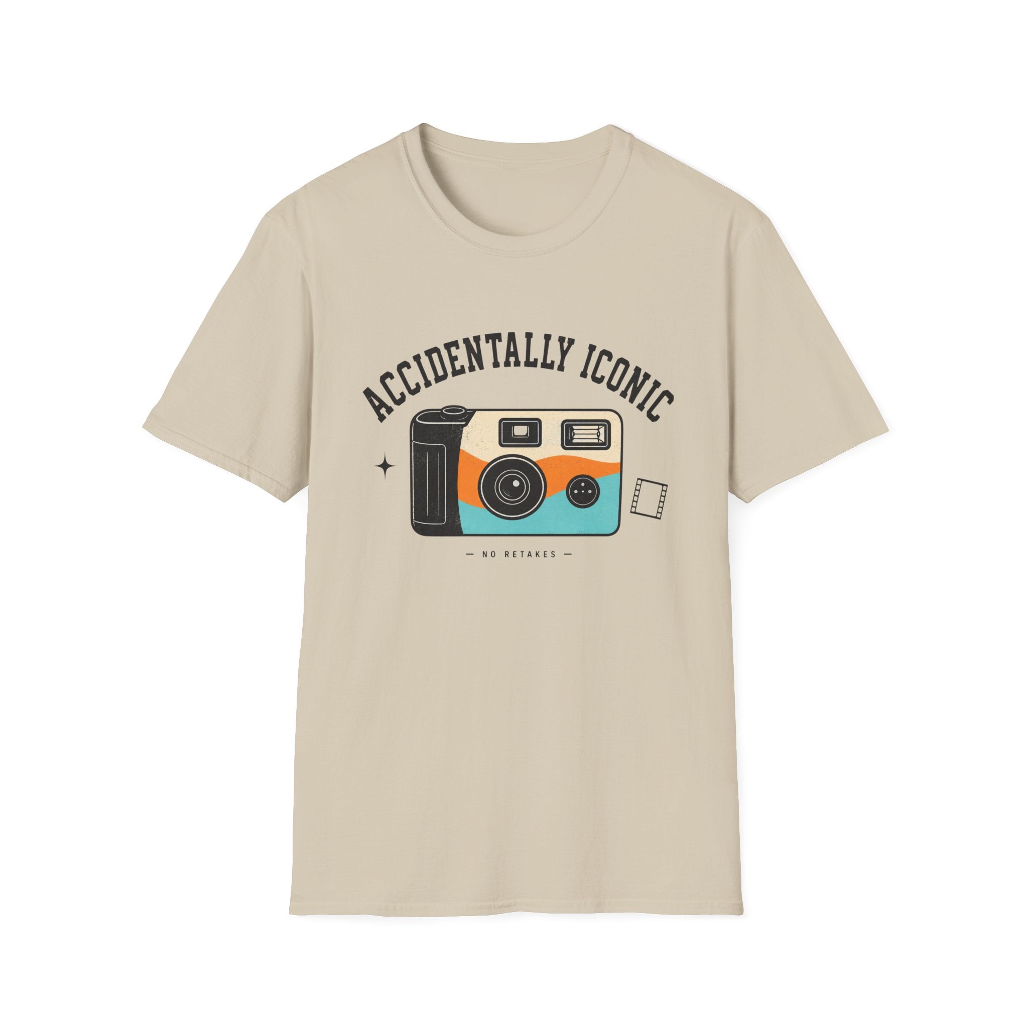 Accidentally Iconic Camera T-Shirt - Vintage Film Photography Tee