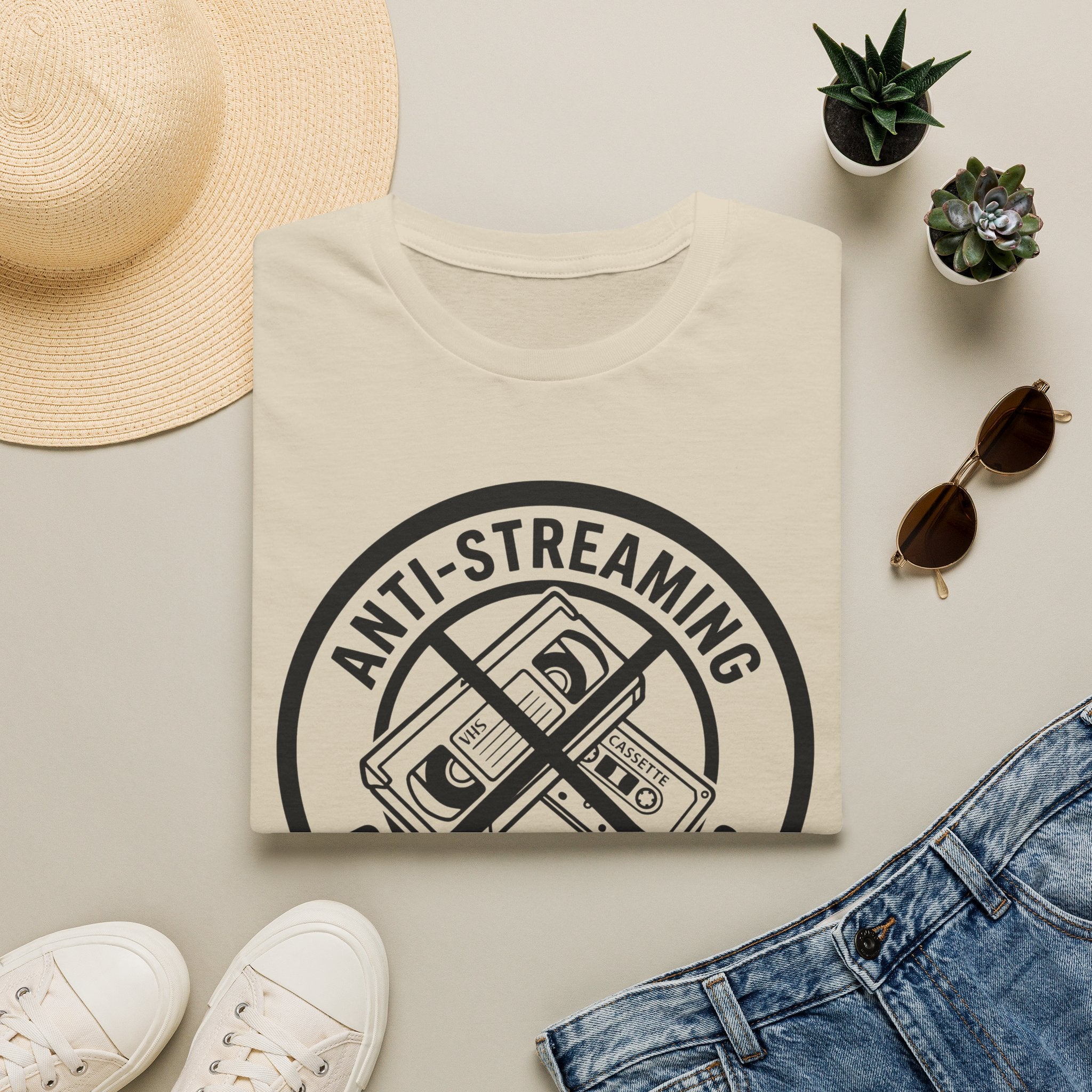 Anti-streaming collector club t-shirt