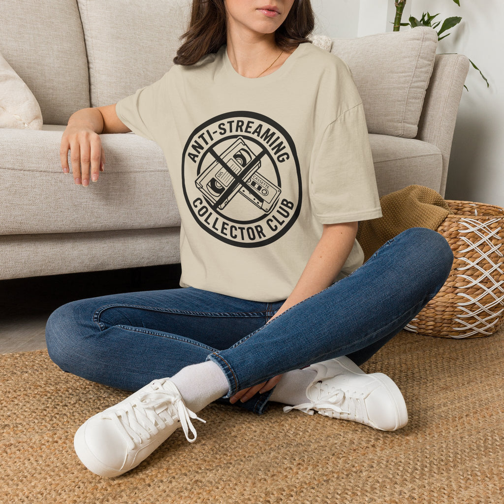 Anti-streaming collector club t-shirt