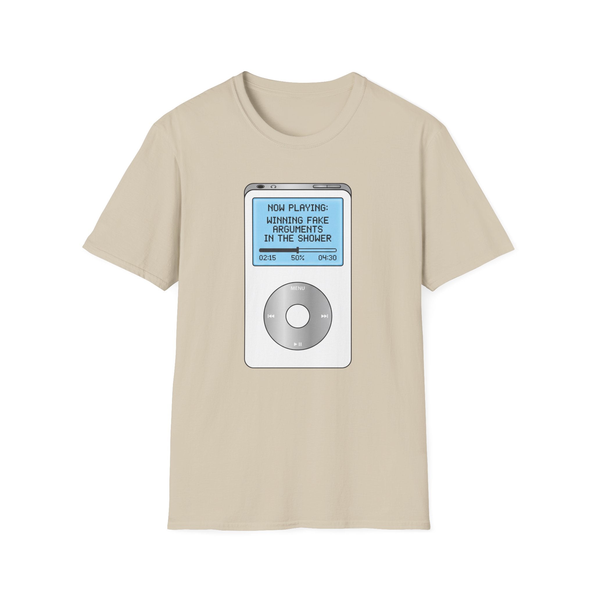 Winning Fake Arguments In Shower Shirt Design - T-Shirt