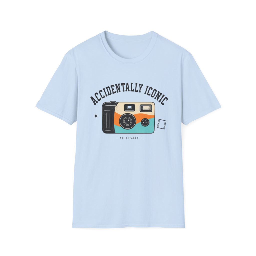 Accidentally Iconic Camera T-Shirt - Vintage Film Photography Tee