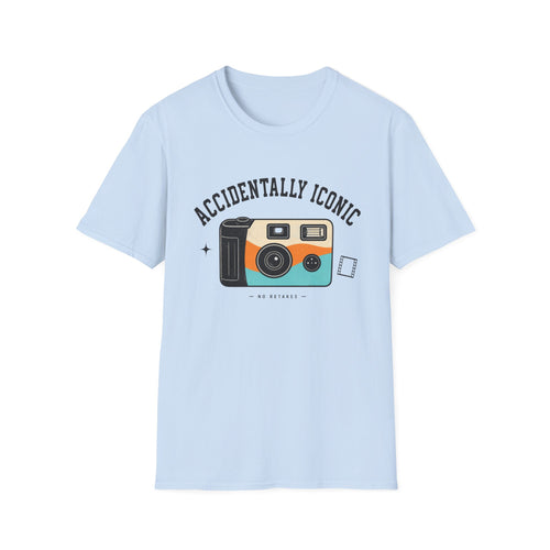 Accidentally Iconic Camera - T-Shirt