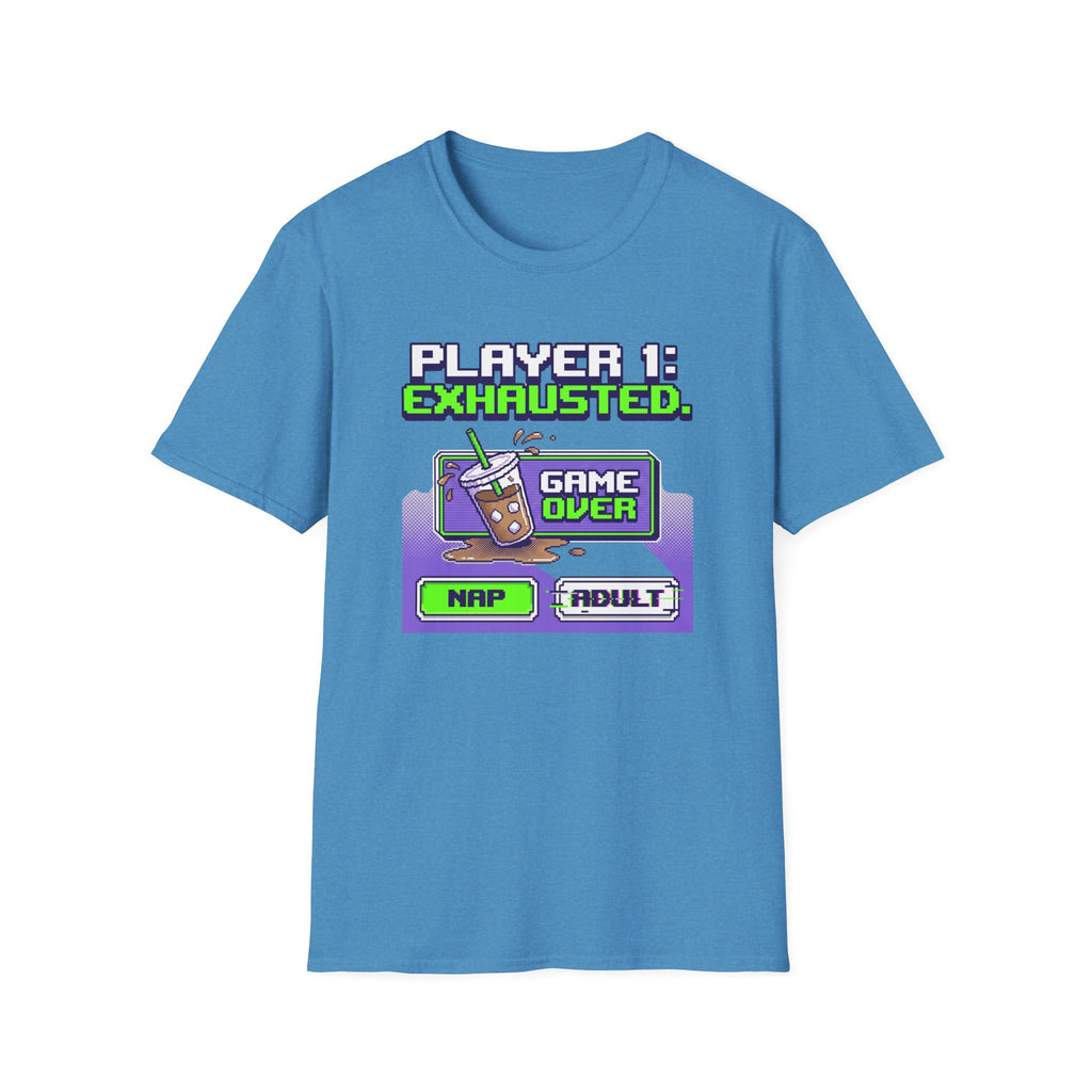 Player 1 Exhausted T-Shirt