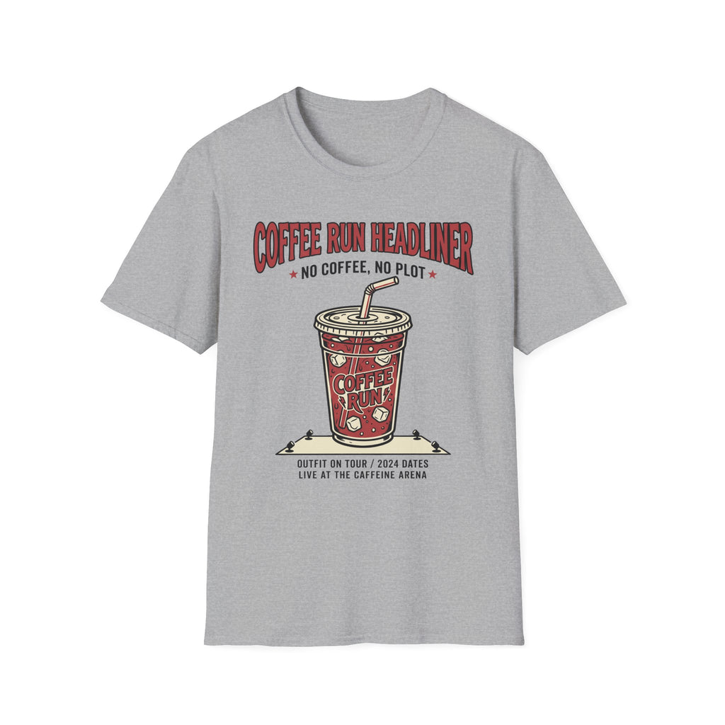 Coffee Run Headliner - T-Shirt