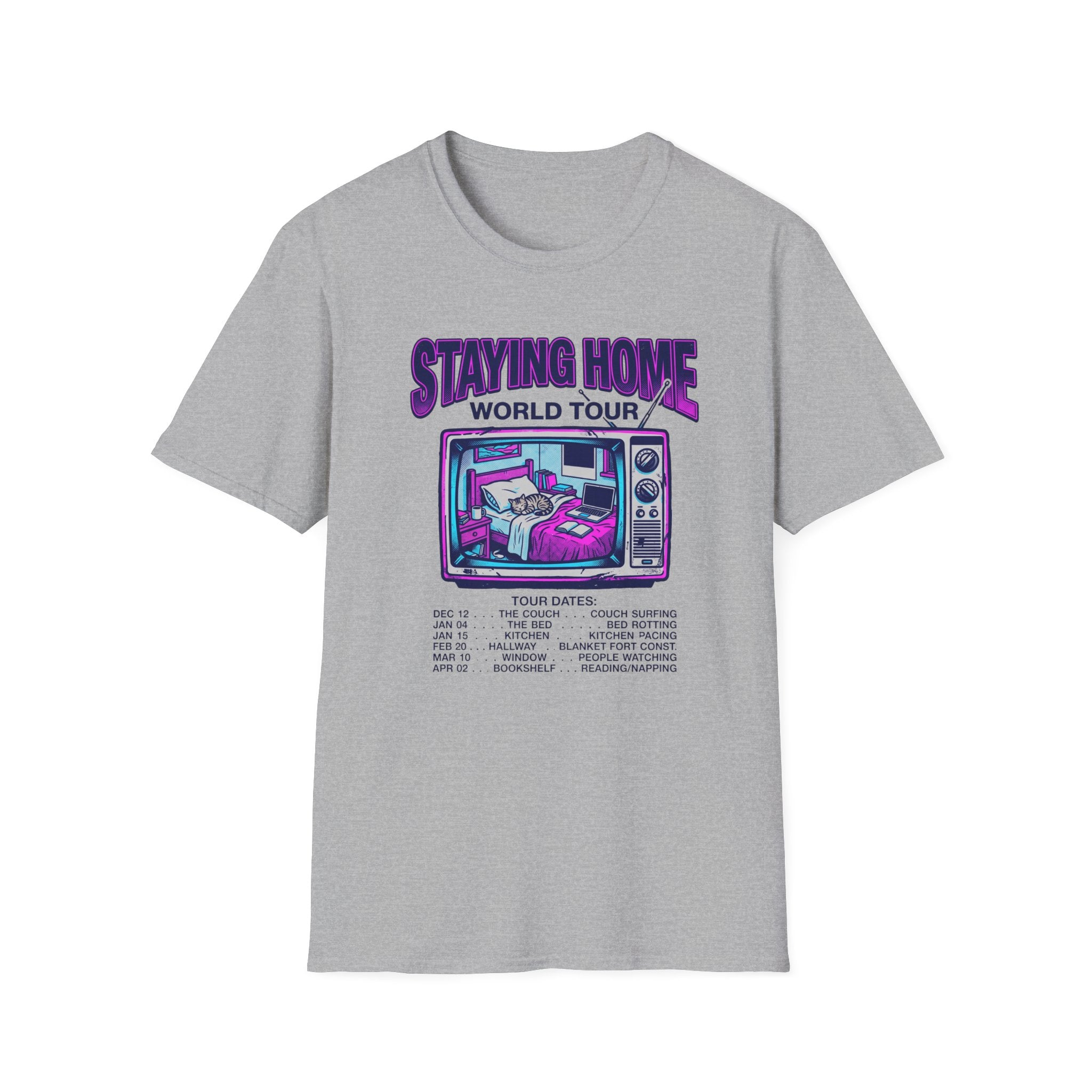 Staying Home Word Tour T-Shirt