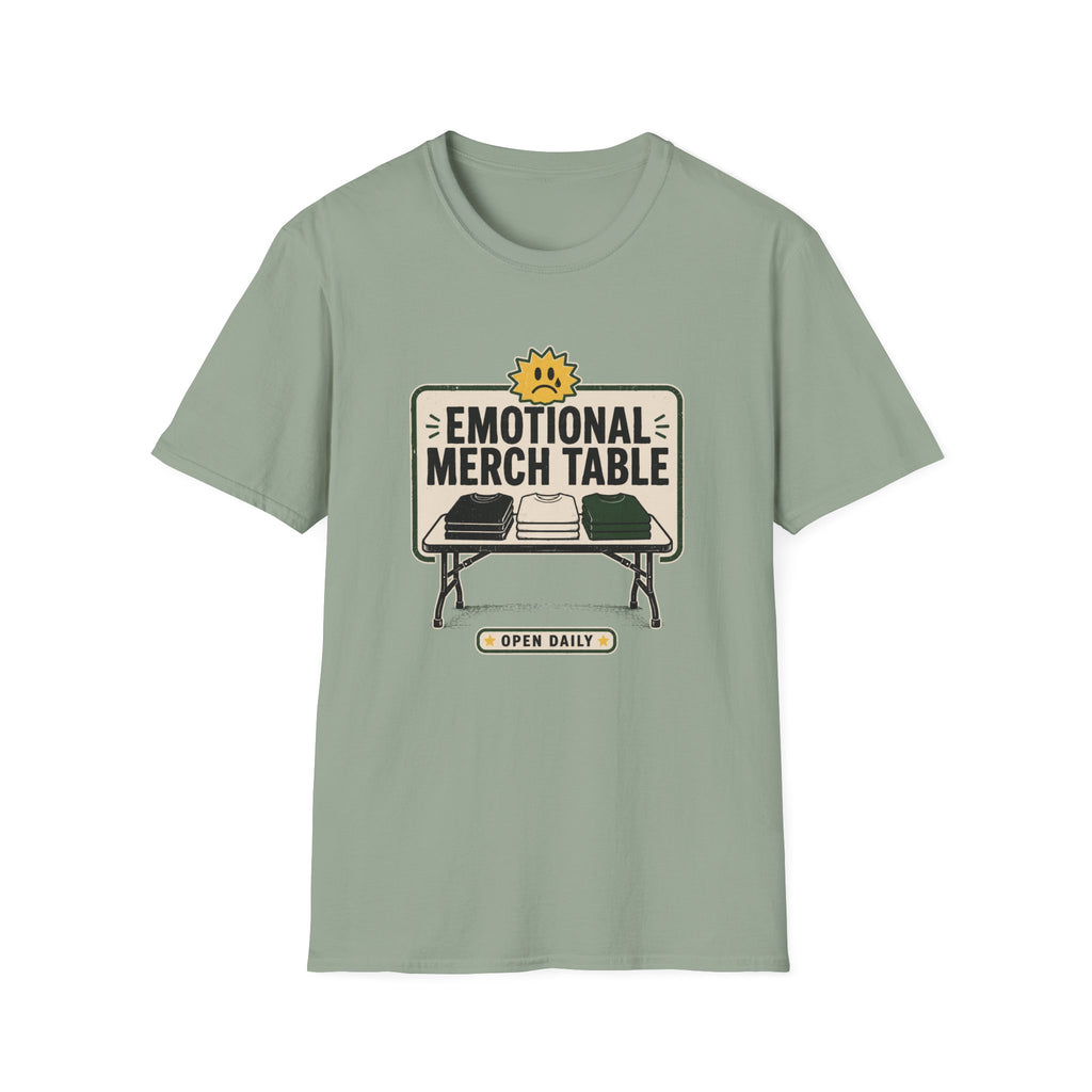 Emotional Merch Table T-Shirt