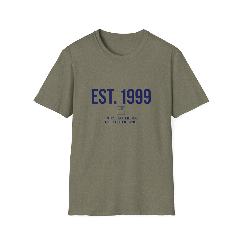 1999 Physical Media Collector Unit T-Shirt
