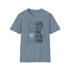 Closing The Flip Phone On Your Opinion - T-Shirt