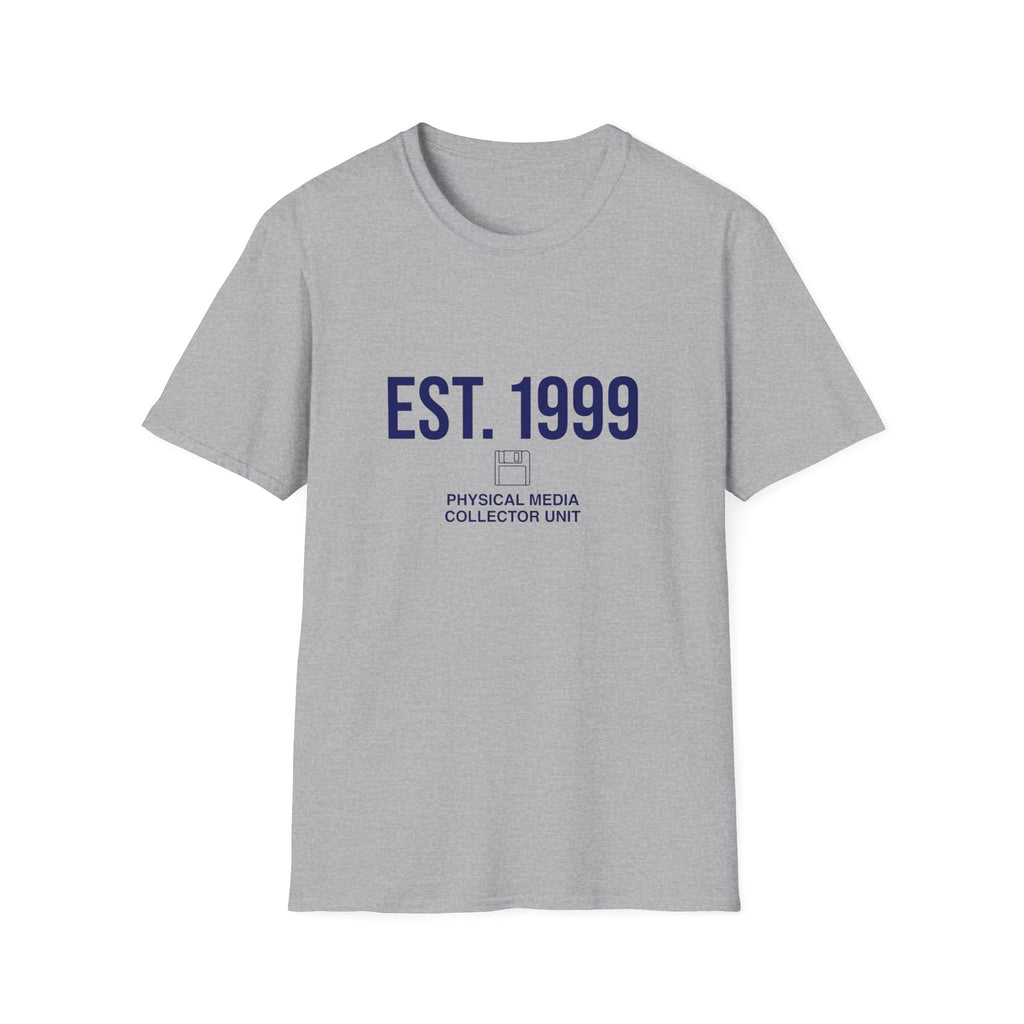 1999 Physical Media Collector Unit T-Shirt