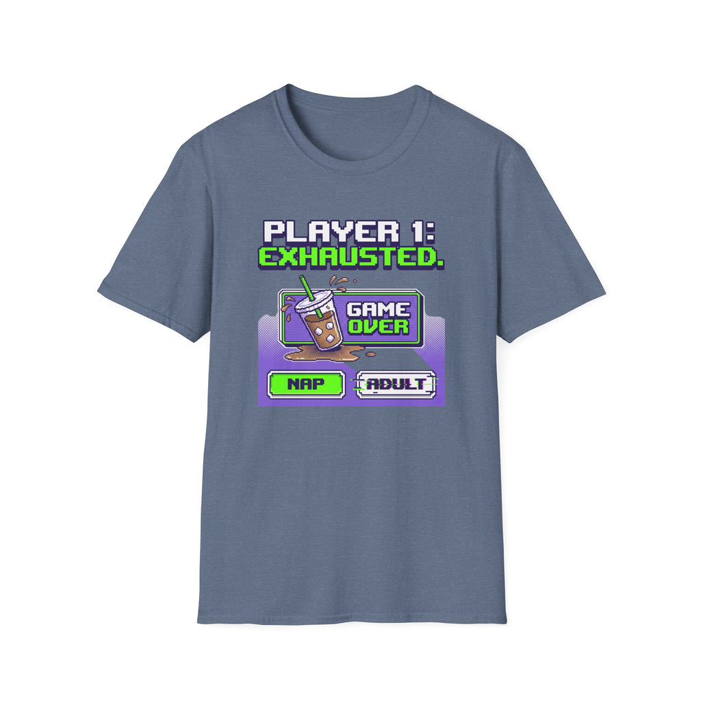 Player 1 Exhausted T-Shirt