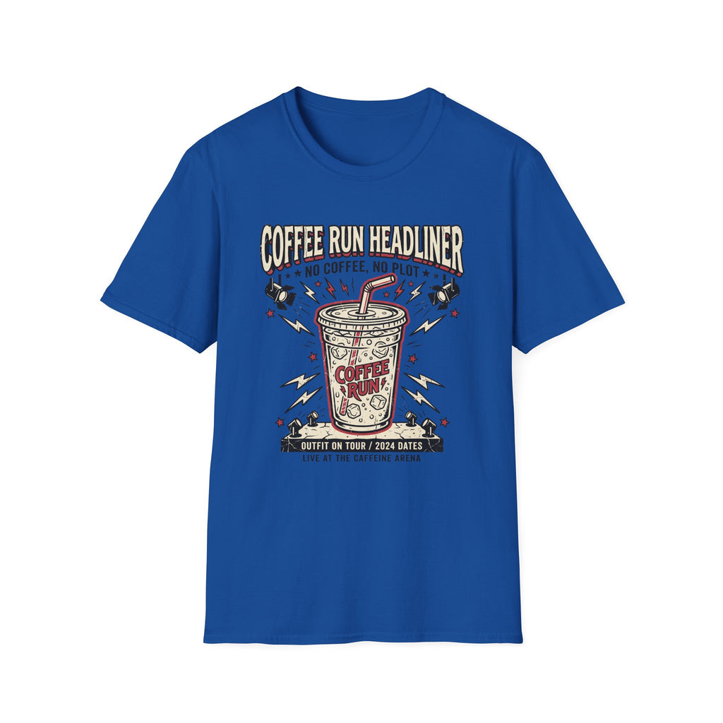 No Coffee, No Plot - T-Shirt