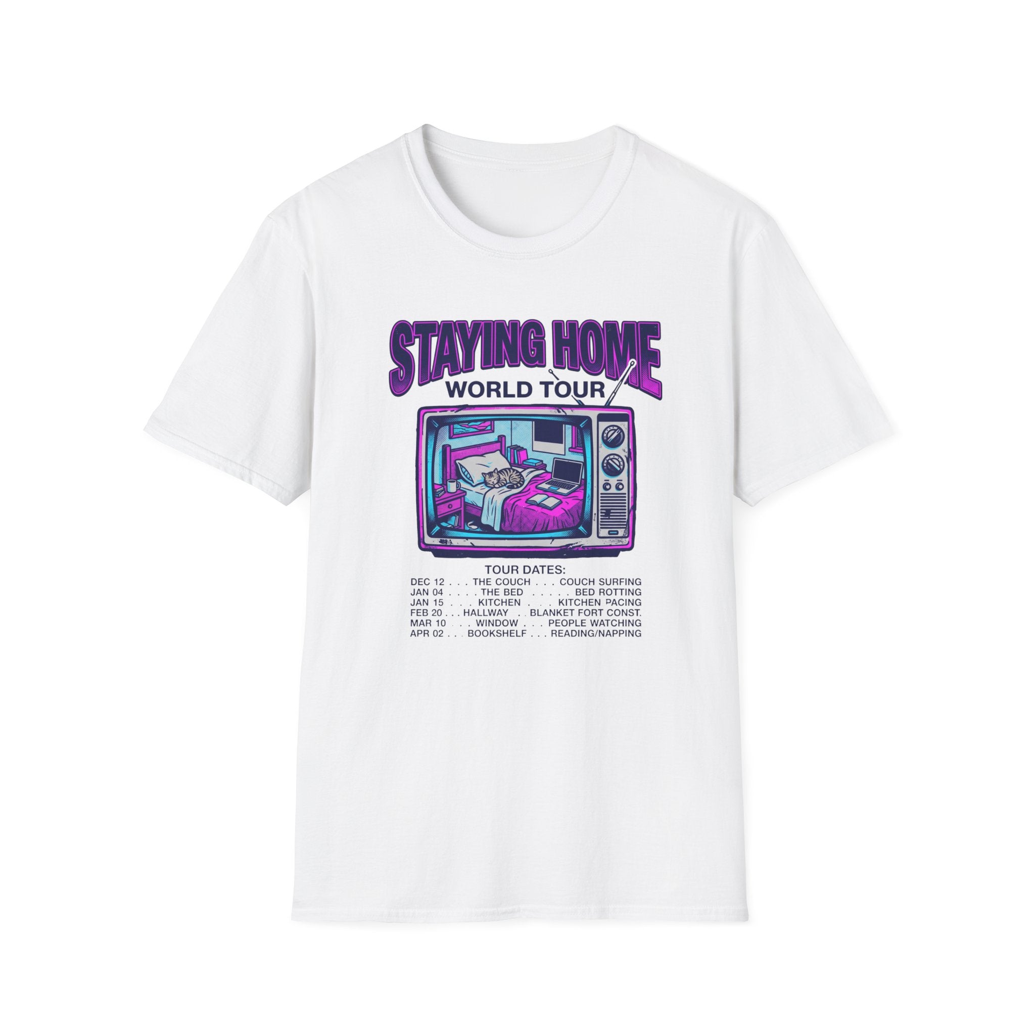 Staying Home Word Tour T-Shirt