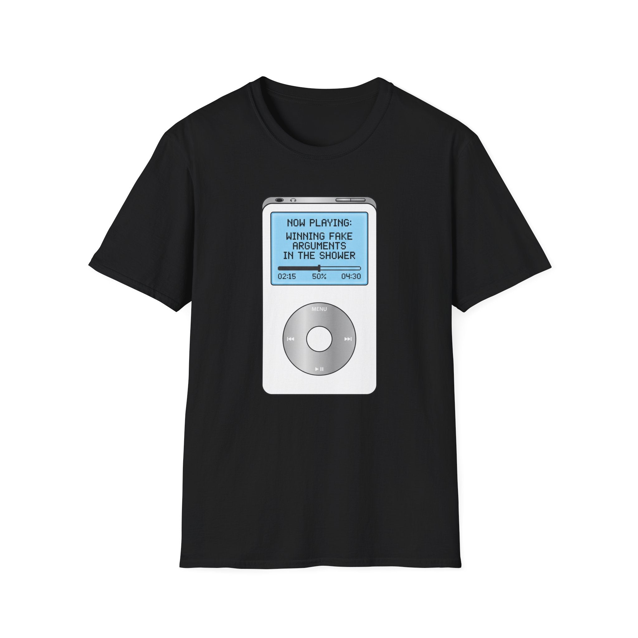 Winning Fake Arguments In Shower Shirt Design - T-Shirt