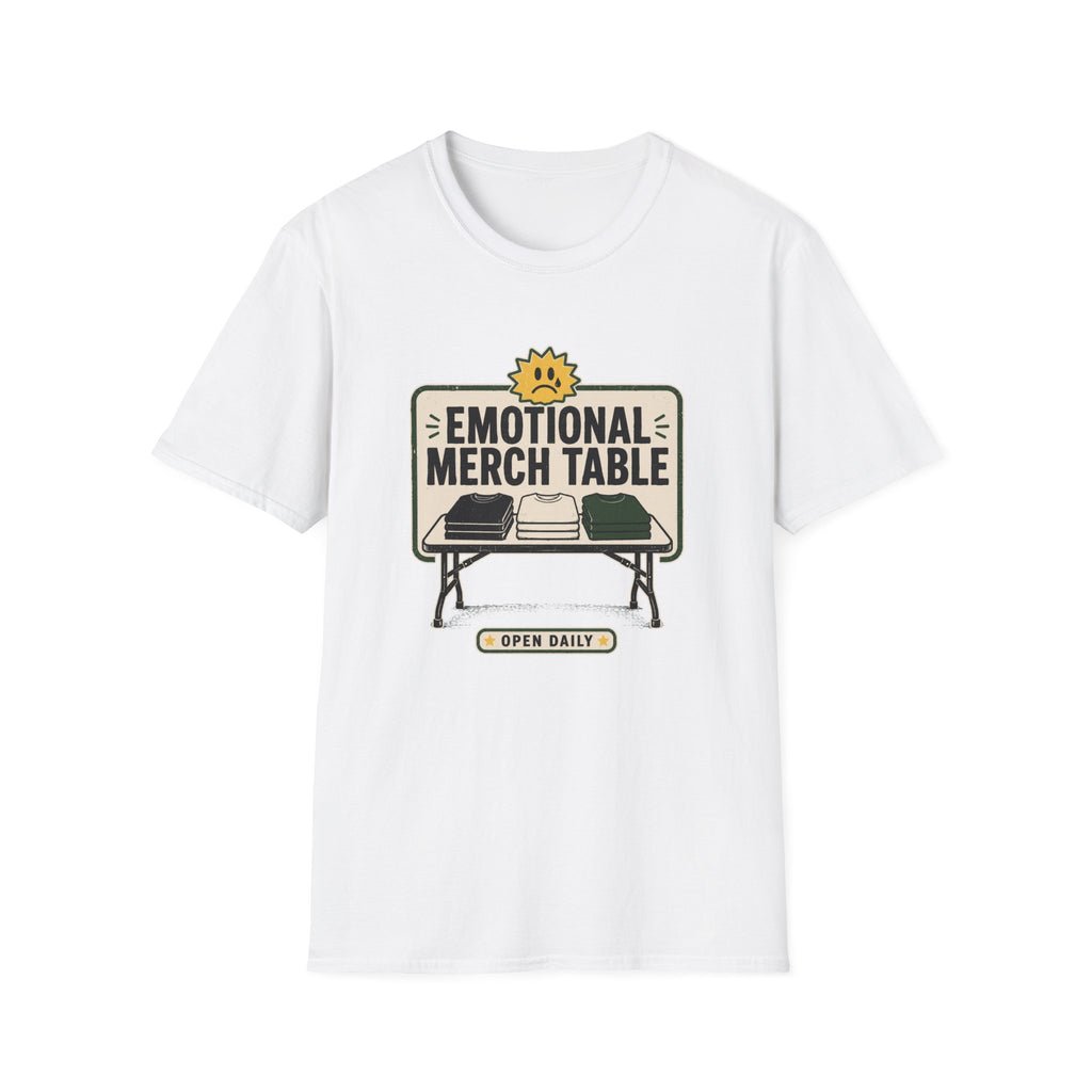 Emotional Merch Table T-Shirt