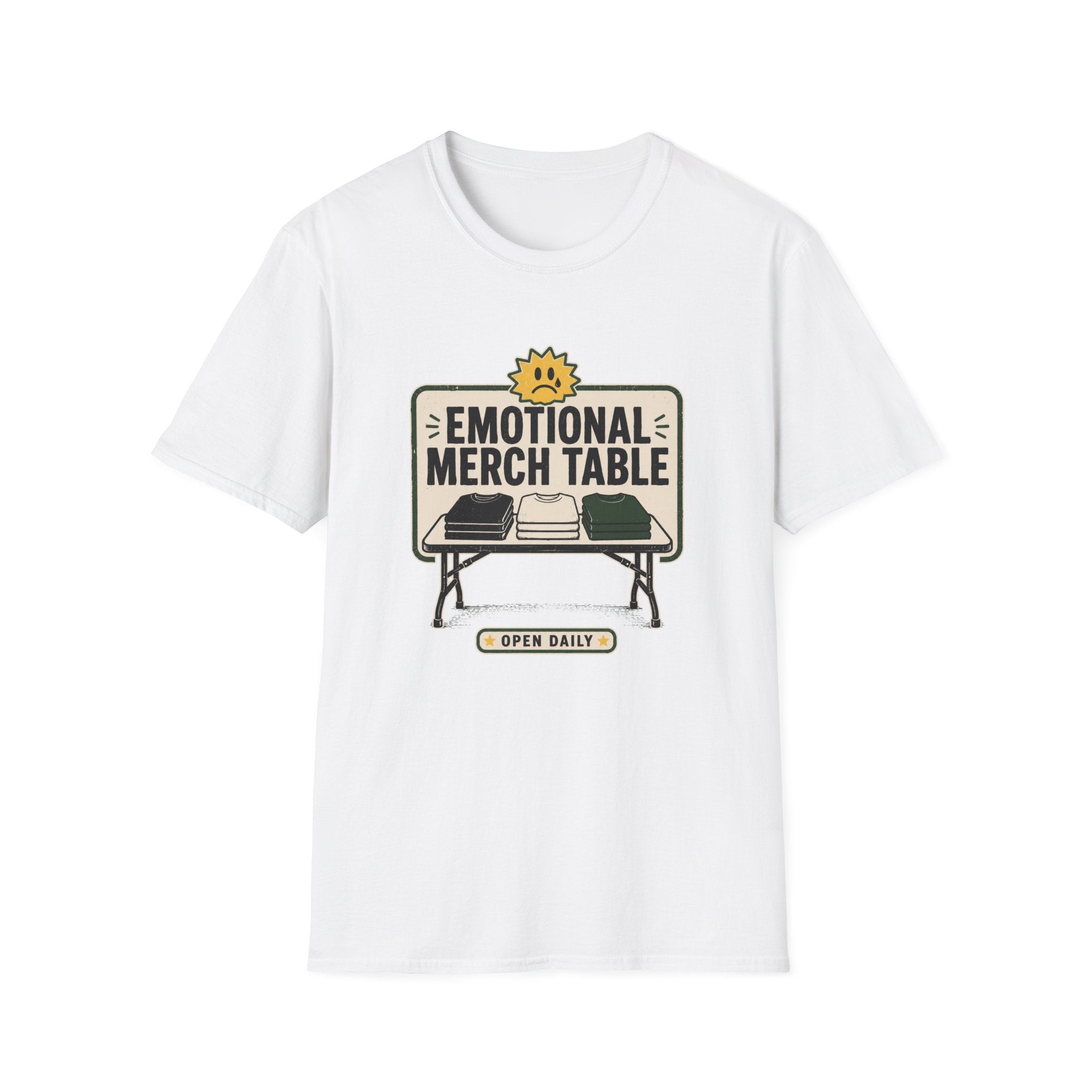 Emotional Merch Table T-Shirt