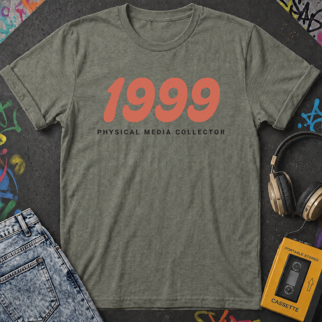 1999 Physical Media Collector T-Shirt