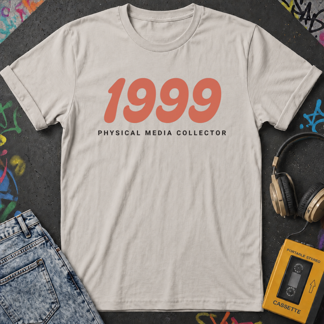 1999 Physical Media Collector T-Shirt