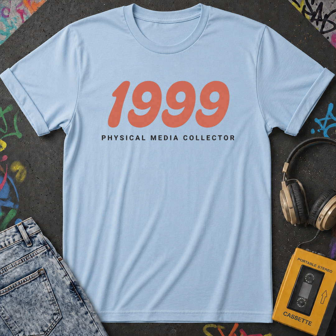 1999 Physical Media Collector T-Shirt