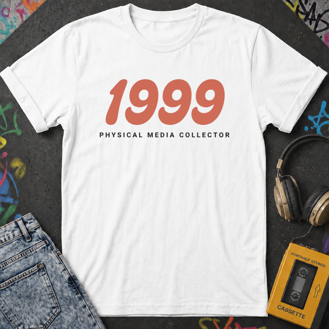 1999 Physical Media Collector T-Shirt