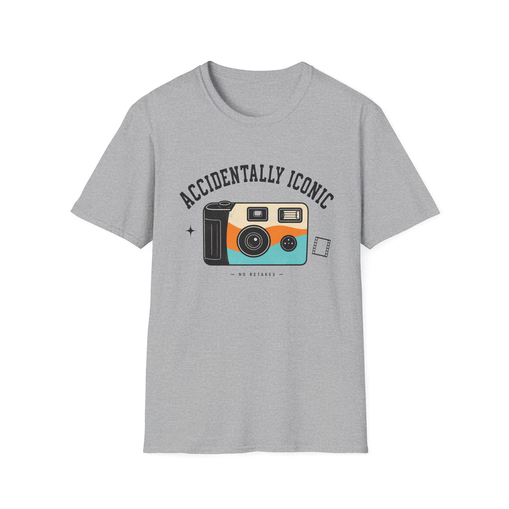 Accidentally Iconic Camera T-Shirt - Vintage Film Photography Tee