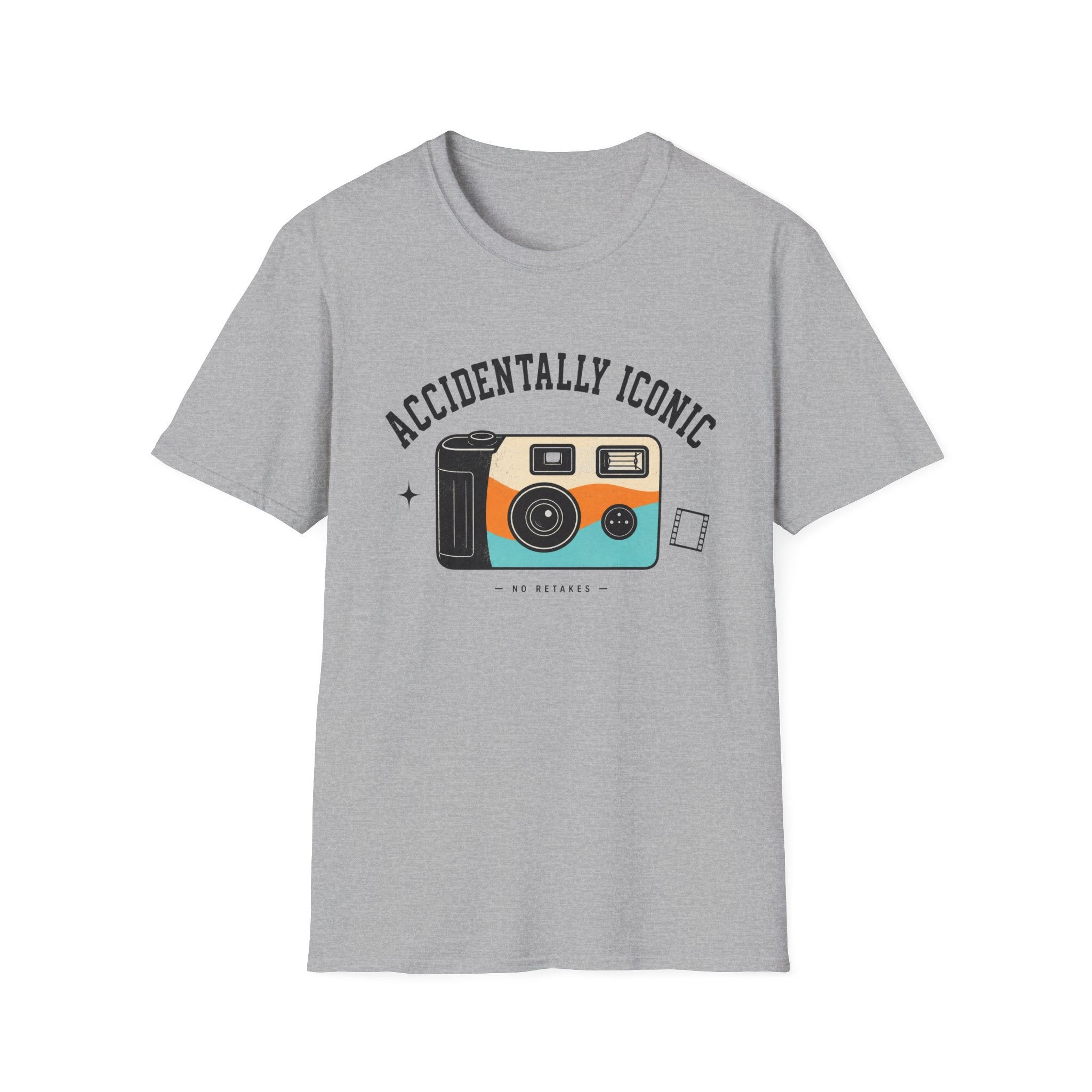 Accidentally Iconic Camera T-Shirt - Vintage Film Photography Tee