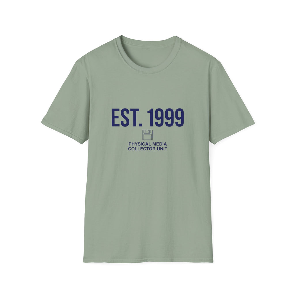 1999 Physical Media Collector Unit T-Shirt