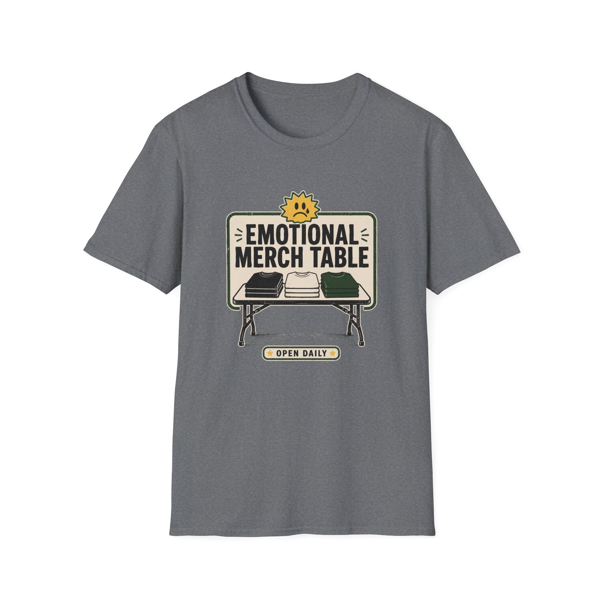 Emotional Merch Table T-Shirt