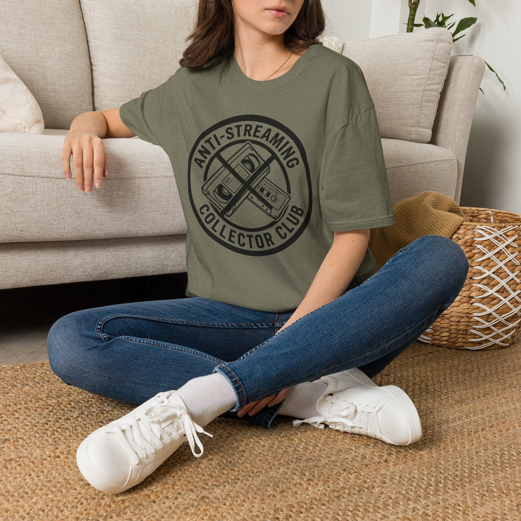 Anti-streaming collector club t-shirt
