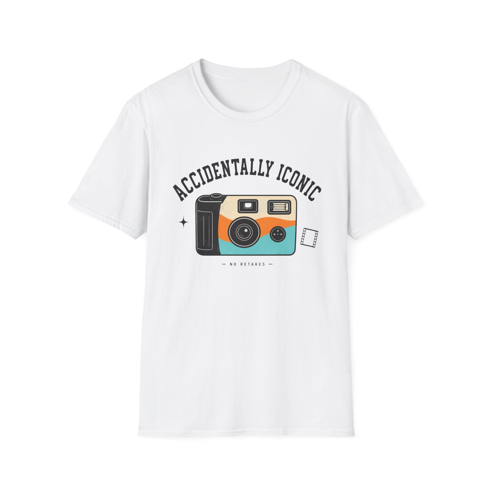 Accidentally Iconic Camera T-Shirt - Vintage Film Photography Tee