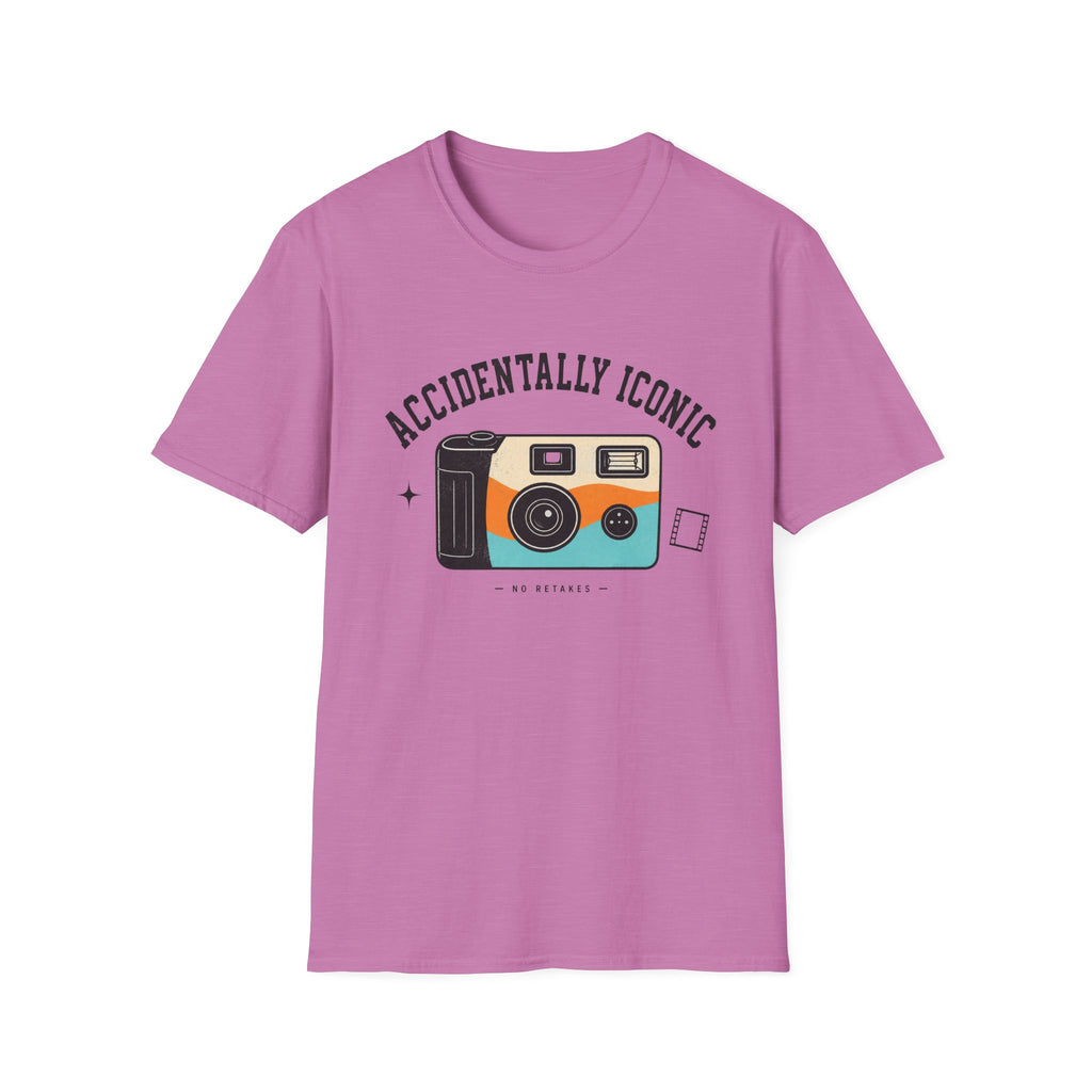 Accidentally Iconic Camera T-Shirt - Vintage Film Photography Tee