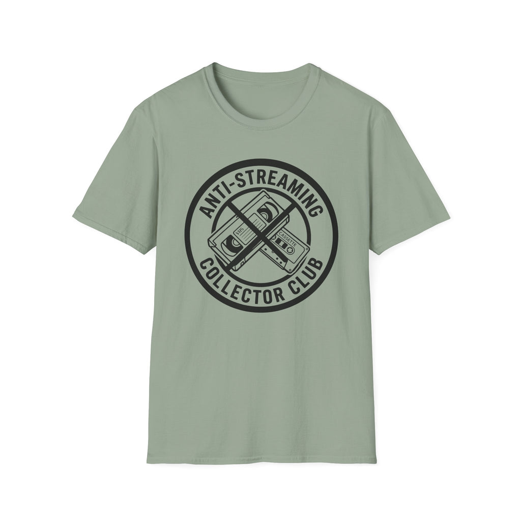 Anti-streaming collector club t-shirt