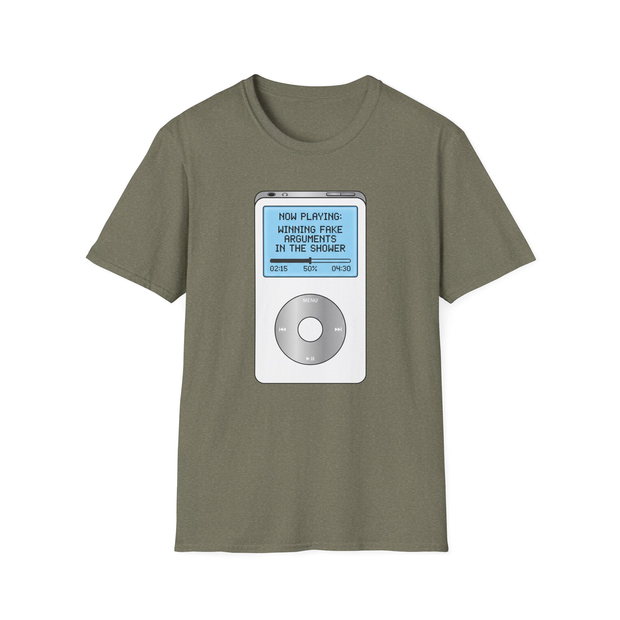 Winning Fake Arguments In Shower Shirt Design - T-Shirt