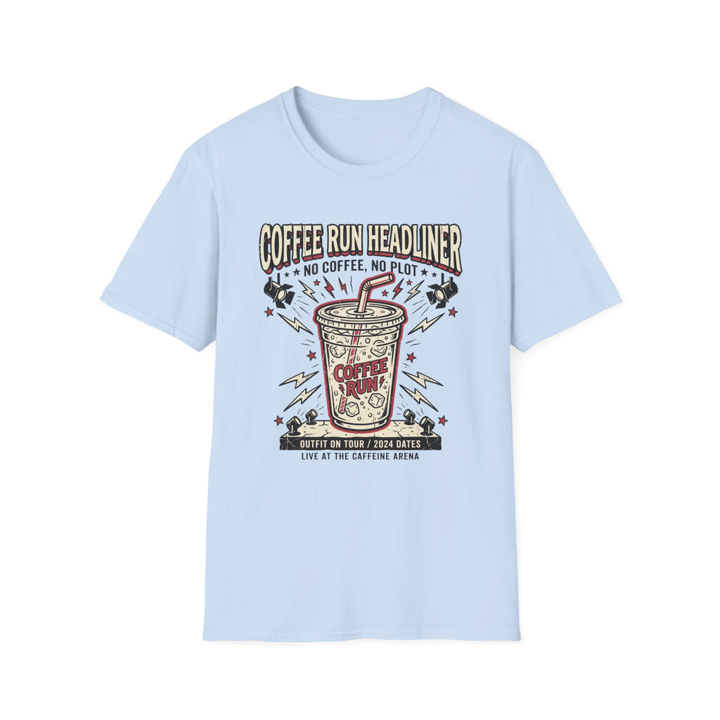No Coffee, No Plot - T-Shirt