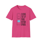 Closing The Flip Phone On Your Opinion - T-Shirt