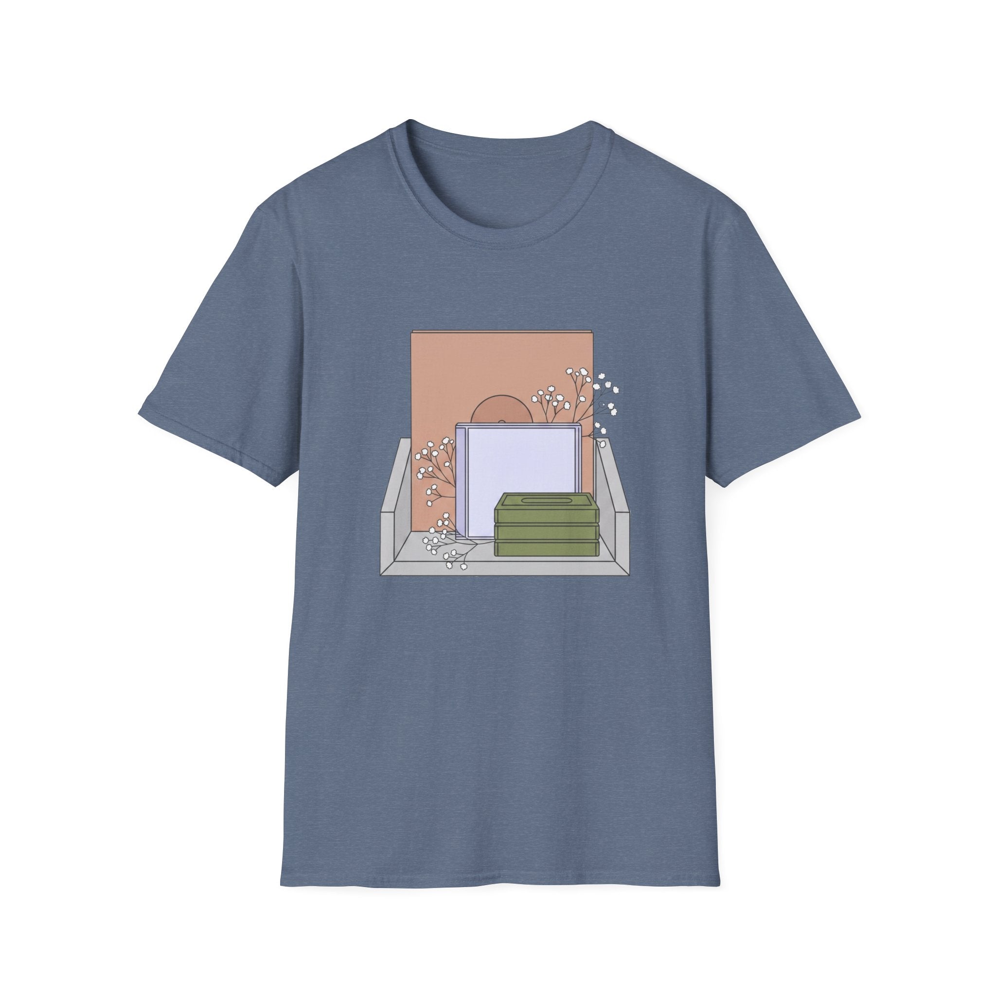 Blossom Bookshelf - T-Shirt