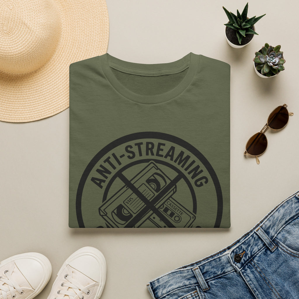 Anti-streaming collector club t-shirt