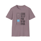 Closing The Flip Phone On Your Opinion - T-Shirt