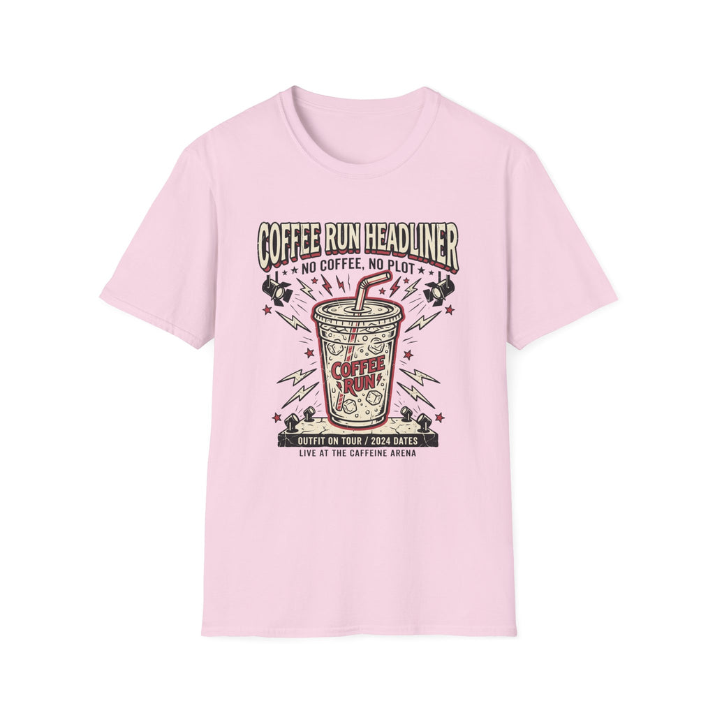No Coffee, No Plot - T-Shirt