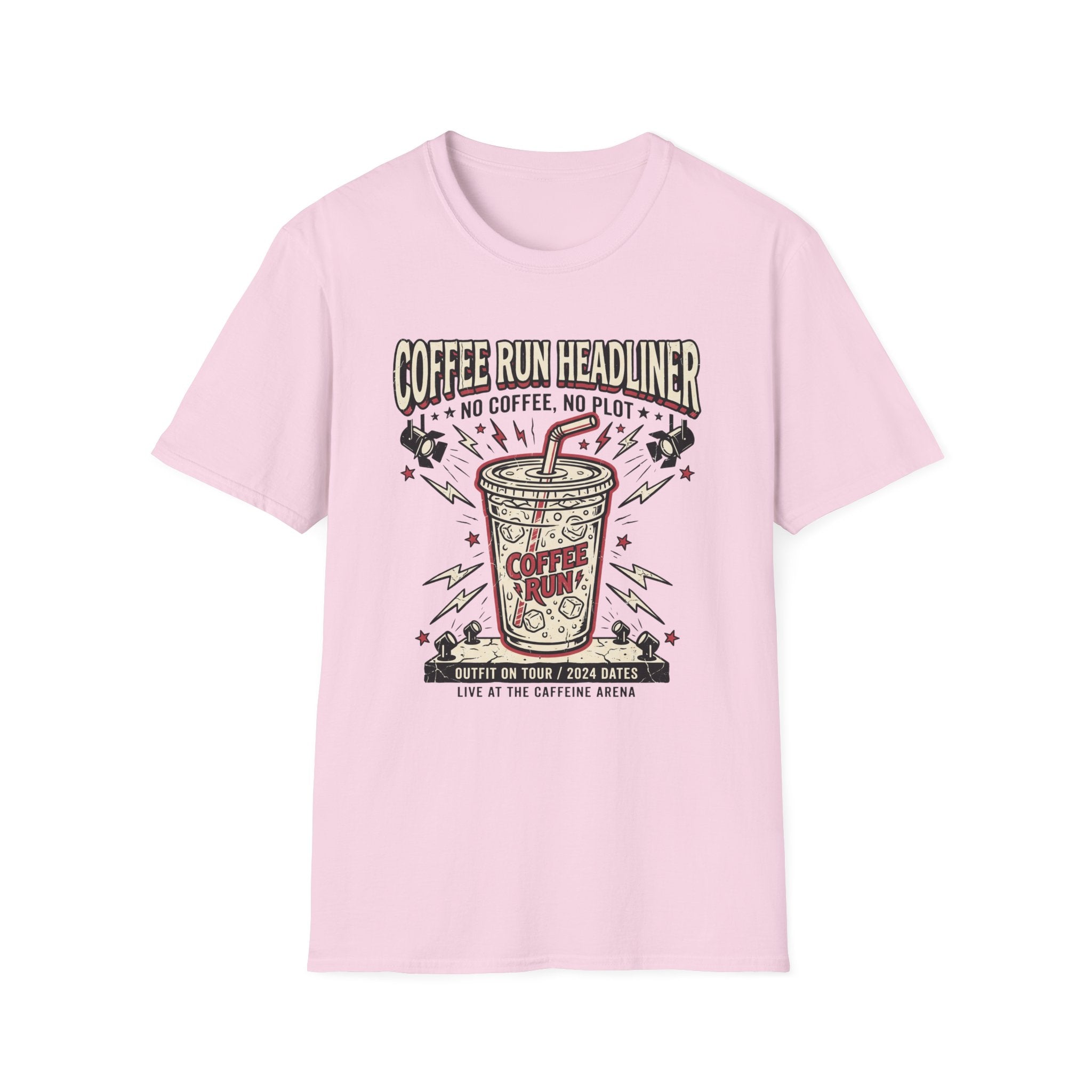 No Coffee, No Plot - T-Shirt