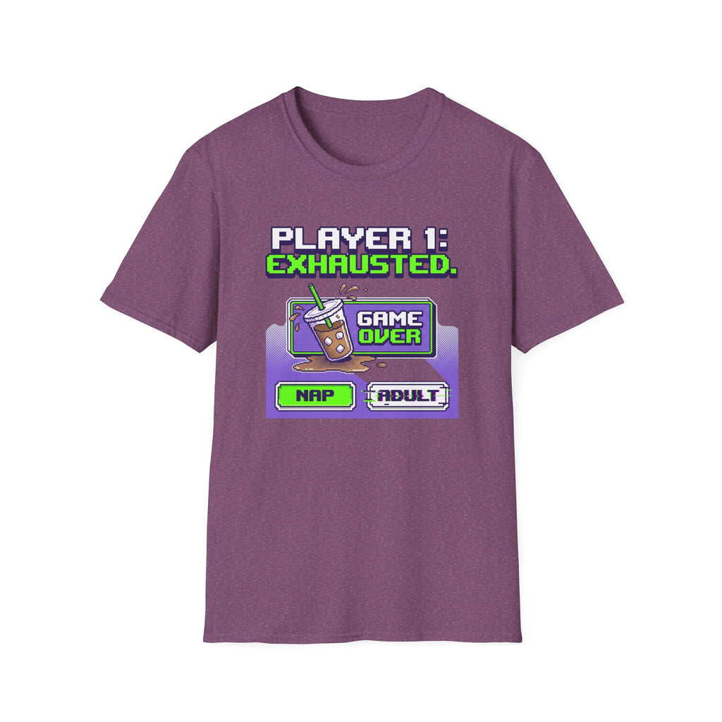 Player 1 Exhausted T-Shirt