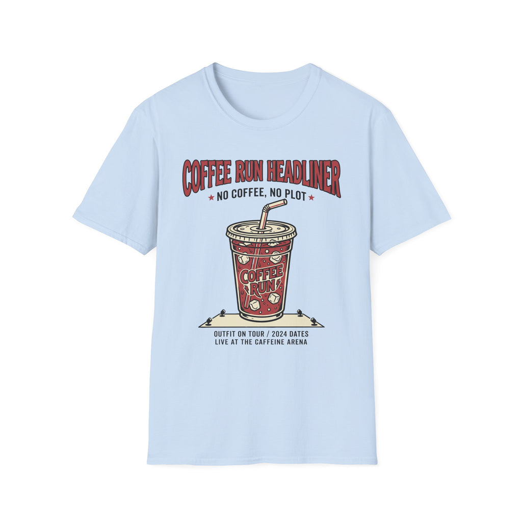 Coffee Run Headliner - T-Shirt