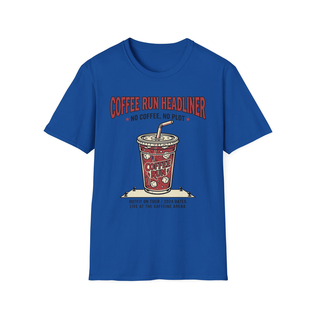 Coffee Run Headliner - T-Shirt