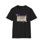 Fatal Error Social Battery Depleted T-Shirt